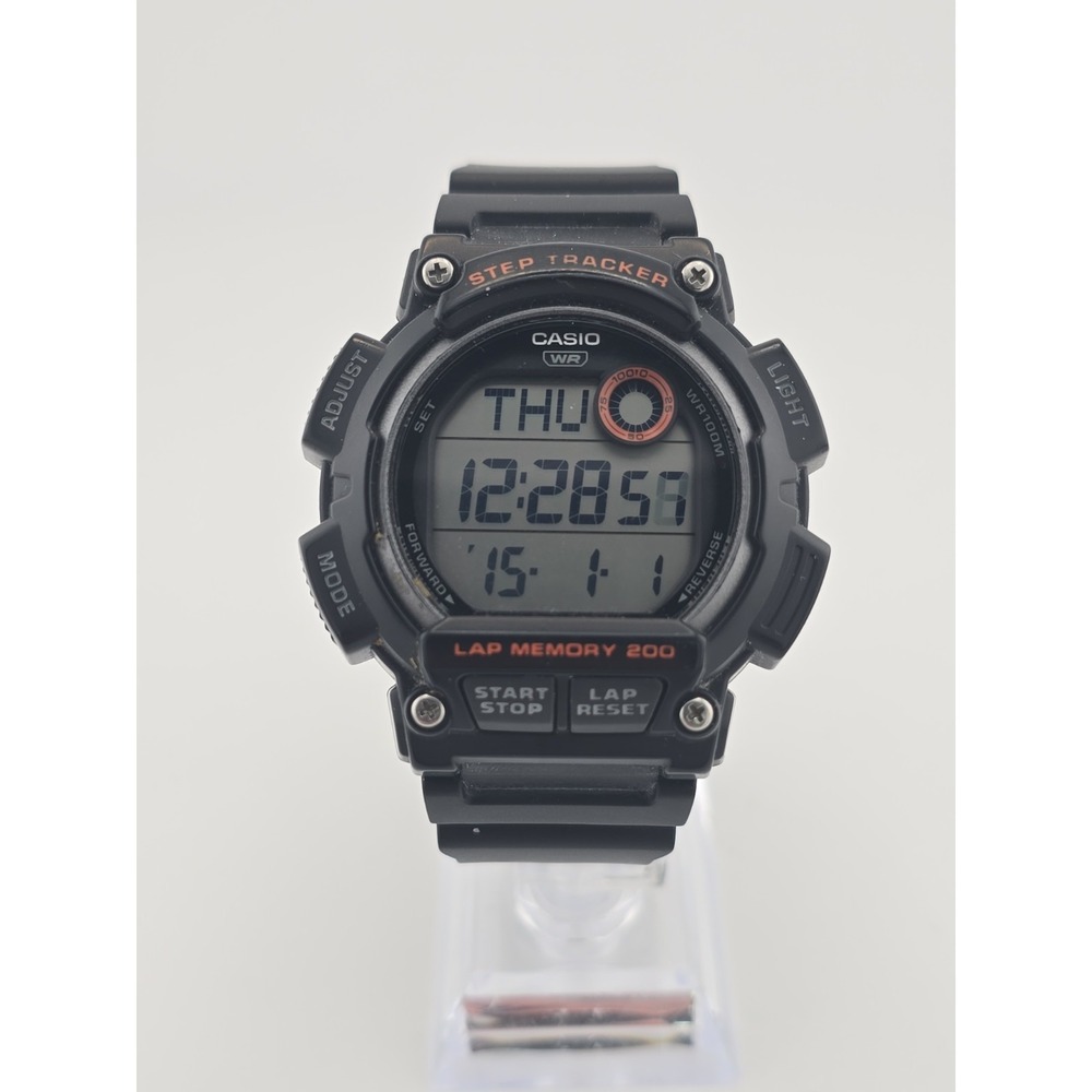 Casio WS-2100H 3466 Mens Digital Watch/Step Tracker - New Battery